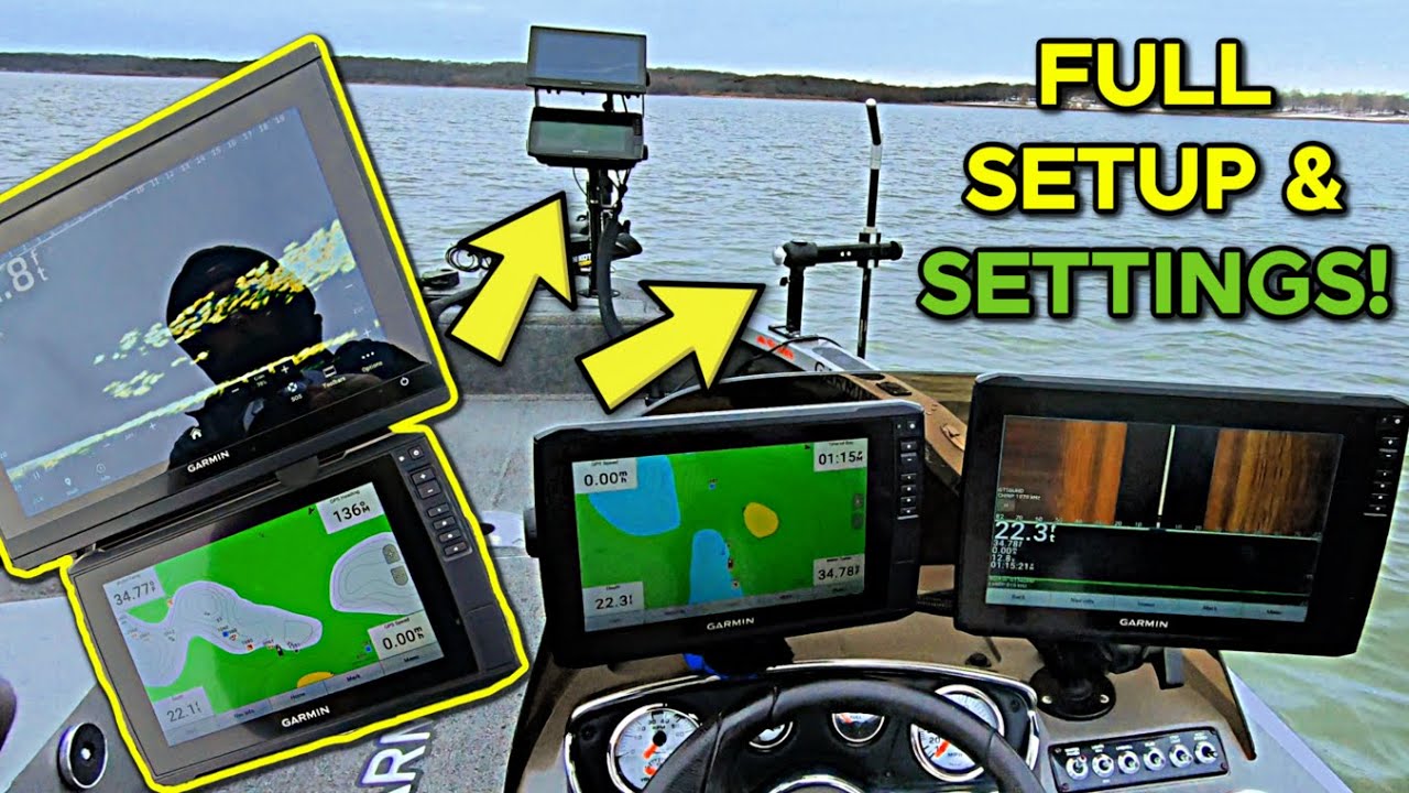 COMPLETE Livescope Boat Setup & SETTINGS!! (Updated LVS34/32