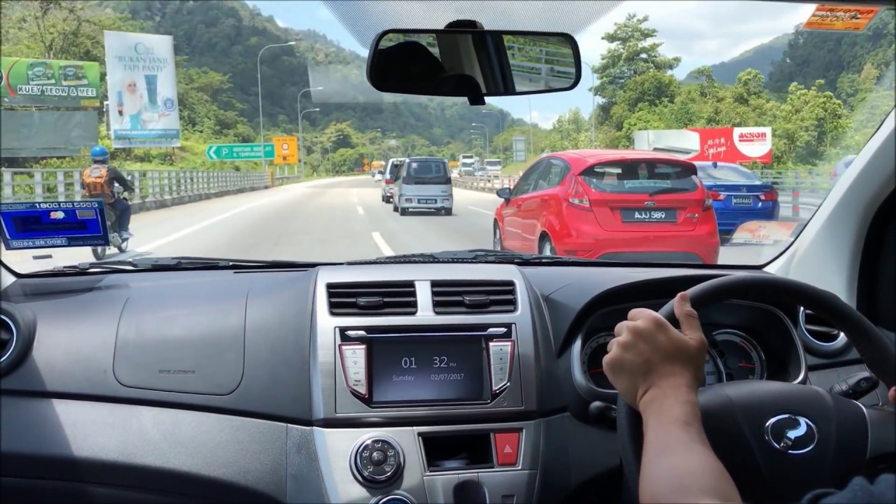 TEST DRIVE / POV PERODUA MYVI 1.5 ADVANCE 2017 MALAYSIA 