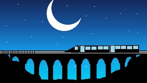 How to draw Blue scenery with train in ms paint | computer drawing | ms paint|@littlestarkidchannel