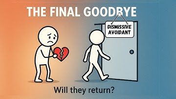 Dismissive Avoidant’s Final Goodbye: Why They Leave & Will They Come Back? (Psychology Explained)