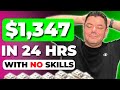 High ticket affiliate marketing from zero to 1347 in just 24 hours as a beginner 