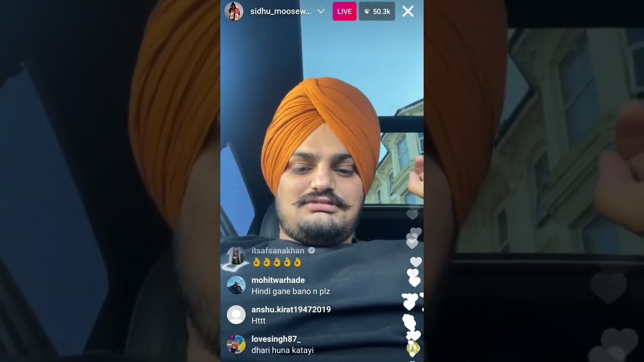 sidhu moose wala live today 6:30। instagram live sidhu moose wala। uk live sidhumoosewala full live