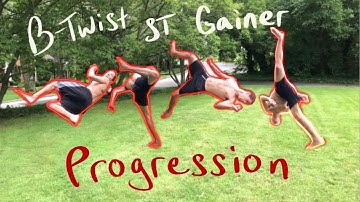 My B-twist swing-through gainer progression (1 week)