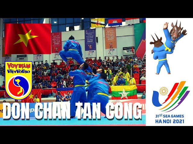 Vovinam SEA GAMES 2022 | Don Chan Tan Cong - Team Vietnam