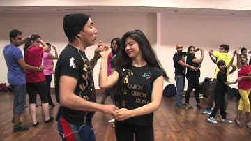 IIDC 2014: Workshop Day 1: By Enrique & Lorena - On2 Salsa Turn Pattern