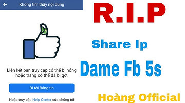 HƯỚNG DẪN DAME(R.I.P) FB MỚI NHẤT. SHARE IP DAME 5S[HOÀNG OFFICIAL]