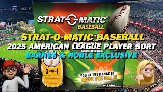 The 2025 Strat-O-Matic Baseball American League