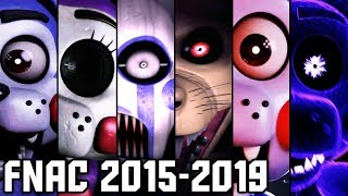 Evolution of FNAC Jumpscares (2015-2019)