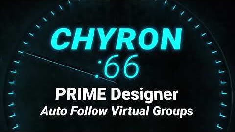 Chyron :66 - PRIME Designer - AutoFollow Virtual Groups