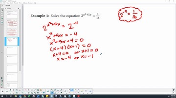 Math 1050 4-3 video 2 examples with common bases