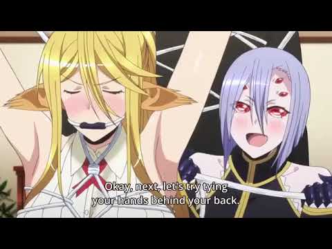 Licked and tied up monster musume