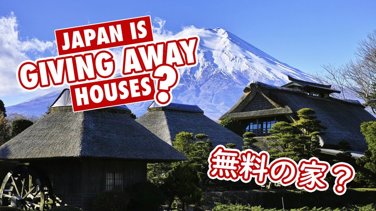 Is Japan GIVING AWAY Houses? Kind of... YouTube