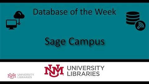 Overview of Sage Campus