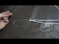 Super knot for fishhook. Супер узел для рыболовного крючка.