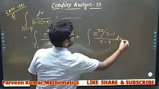 Complex Analysis GATE -1991 Solution || By Dr. Parveen Kumar