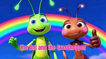 🎶 The Ant and the Grasshopper – Work and Play | Kids Fun Learning Song | Moral Story & Nursery Rhyme