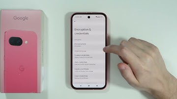 Google Pixel 9a: How to Clear Credentials