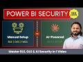 Power BI Security Complete Guide: RLS, OLS &amp; TMDL (Manual + AI Methods)