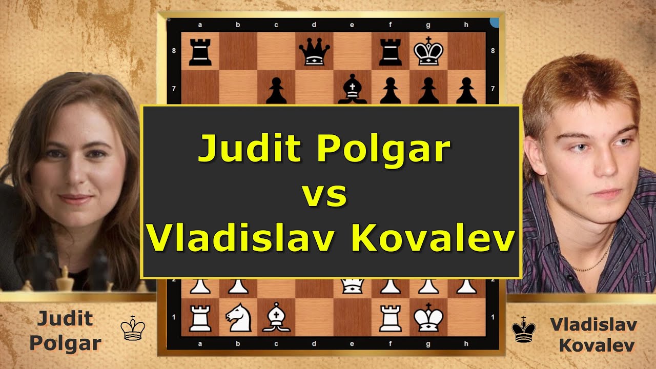 Polgar vs Kovalev – Tactical Firefight! ♟️⚔️ #ruylopez  #chessshorts #juditpolgar