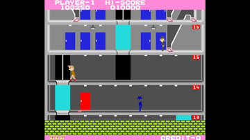 Elevator Action [Arcade Longplay] (1983)