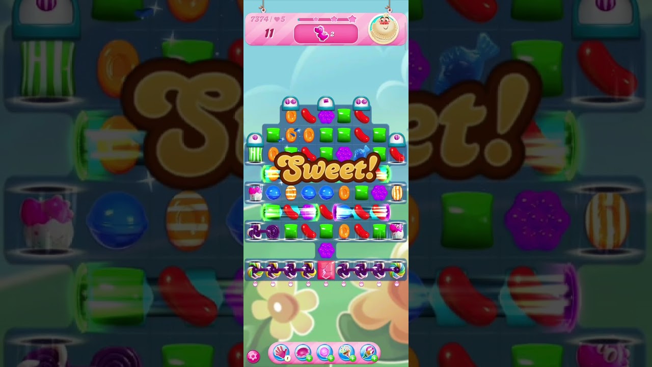 7374 &7375 quick and easy gameplay candy crush saga telugu gaming @AhaEmiRuchi-24