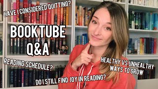 BOOKTUBE & READING Q&A