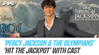 'Percy Jackson' Star Charlie Bushnell Says Show 'Hit the Jackpot' With Cast: 'My Closest Friends'