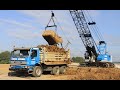 Hitachi KH-125 on transport, dragline, Derks Bemmel