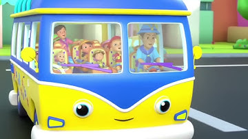 [2 MIN LOOP] 🚍 Wheels on the Bus Remix 🎶 | Sound Variations | [2 MIN SCHLEIFE] Kinderlied