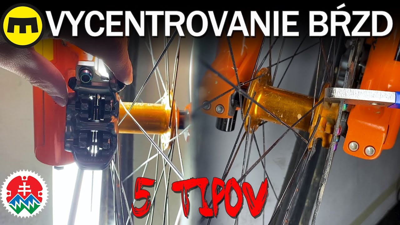 Ako vycentrovať strmeň a vyrovnať kotúč? @slovakbikeparks