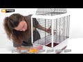 PALLADIO 3 BIRD CAGE BY FERPLAST: ASSEMBLY INSTRUCTIONS