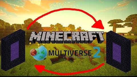 Minecraft 1.8 || Multiverse portals tutorial