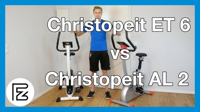 Exercise bike (home trainer) unboxing (Heimtrainer Ergometer) YouTube - AL 2 Christopeit - and constructing