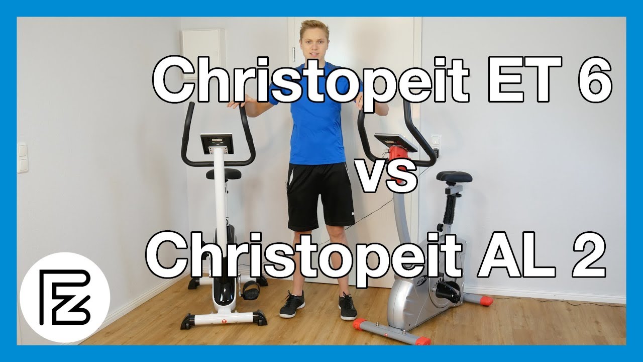 Christopeit ET 6 vs Christopeit AL 2 - Ergometer im Vergleich - YouTube