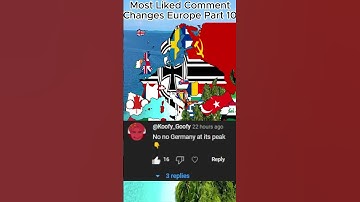 Most Liked Comment Changes Europe Part 10 #map #europe #geography #trending #mapping #meme