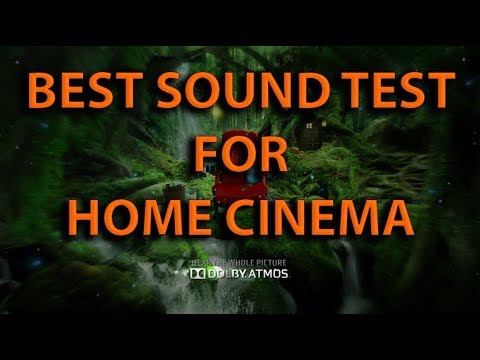 Best Sound Test for Home Cinema - YouTube