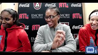 Atlanta Dream May 9  postgame | Aerial Powers, Cheyenne Parker, Tanisha Wright | 83-80 loss @ Fever