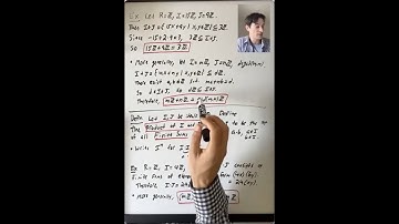 The Sum and Product of Ideals (Algebra 1: Lecture 29 Video 2)
