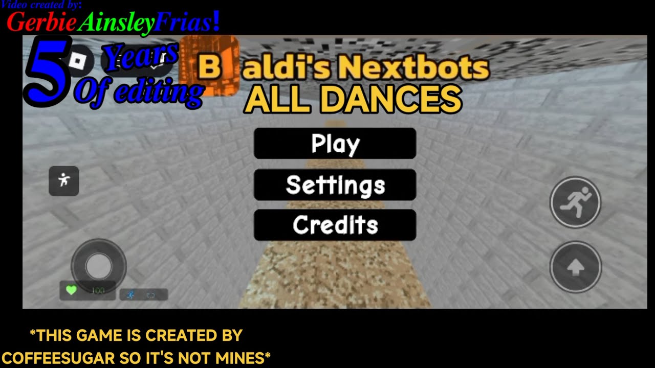 Baldi's Nextbots ALL DANCES - YouTube