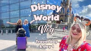 Travel day to Walt Disney World, Magic Kingdom & first time riding Tron ✈️ 🏰