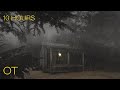 Stormy Night in The Smoky Mountains| Rain & Rolling Thunder Sounds for Relaxation| Sleeping| Study|