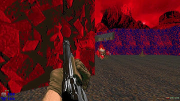 Ultimate Doom (100% Secrets) Walkthrough // E3M6: Mt. Erebus