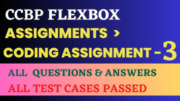Assignments | Coding Assignment 3 | FLEXBOX | NxtWave | CCBP 4.0