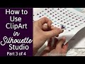 Silhouette Studio Design Tutorial Part 3 of 4: Use Clipart Graphics to make print and cut stickers