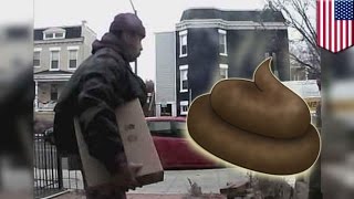 Владелица дома расставила для воров ловушку из собачьих какашек Владелица дома расставила для воров ловушку из собачьих какашек