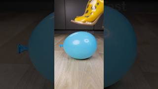 Experiment: sneakers vs balloons