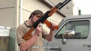 Airsoft Gi - Echo1 Lmg Rpk Blasting Up A Watermelon