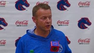 Watch boise state coach bryan harsin recap the broncos' win over new
mexico and preview utah