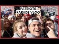 I THREW A COLEGION BRACELET AT TOM BRADY (PATRIOTS PARADE)