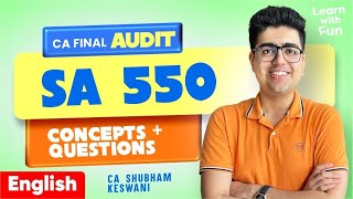 Information SA 550 English Revision | CA Final Audit | CA Shubham Keswani (AIR 8) Update